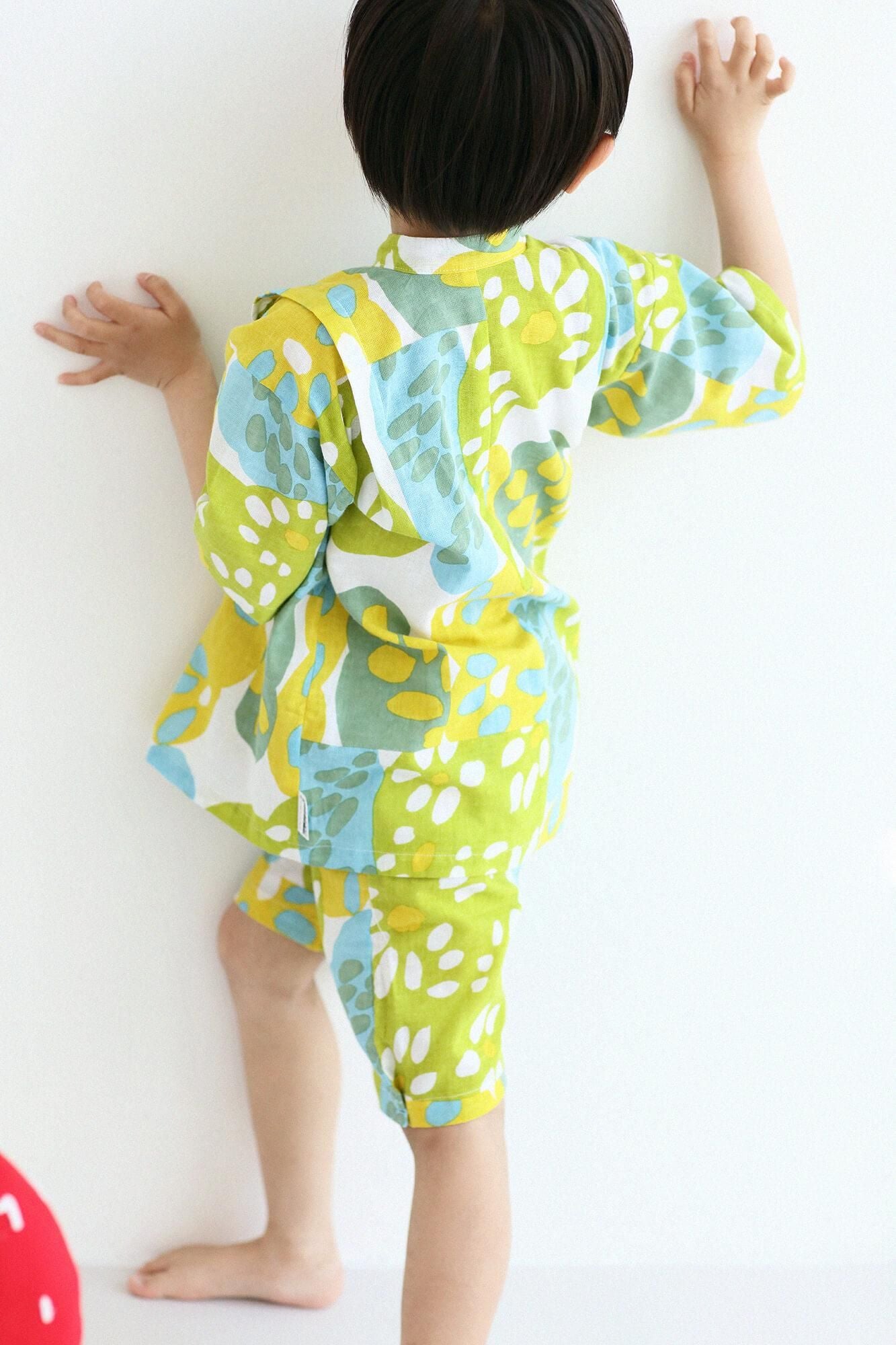 ○いせもめん こどもじんべい／はなあり