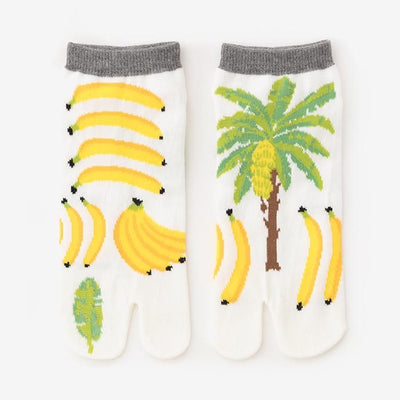 Bas Tabi (longueur cheville)/banane [pour hommes et femmes]