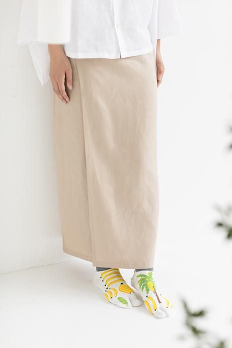 Bas Tabi (longueur cheville)/banane [pour hommes et femmes]