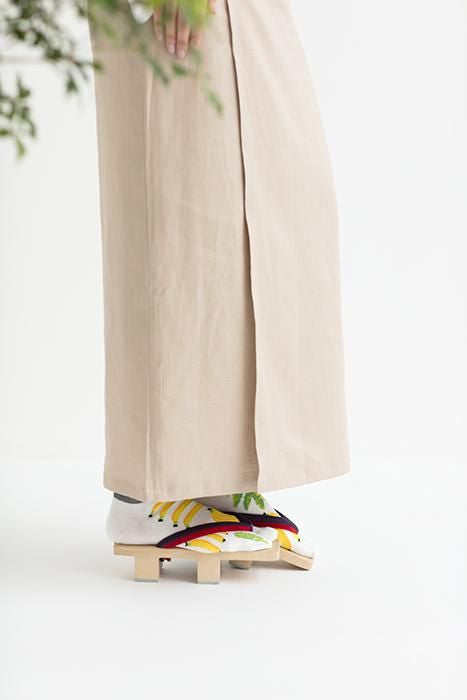 Bas Tabi (longueur cheville)/banane [pour hommes et femmes]