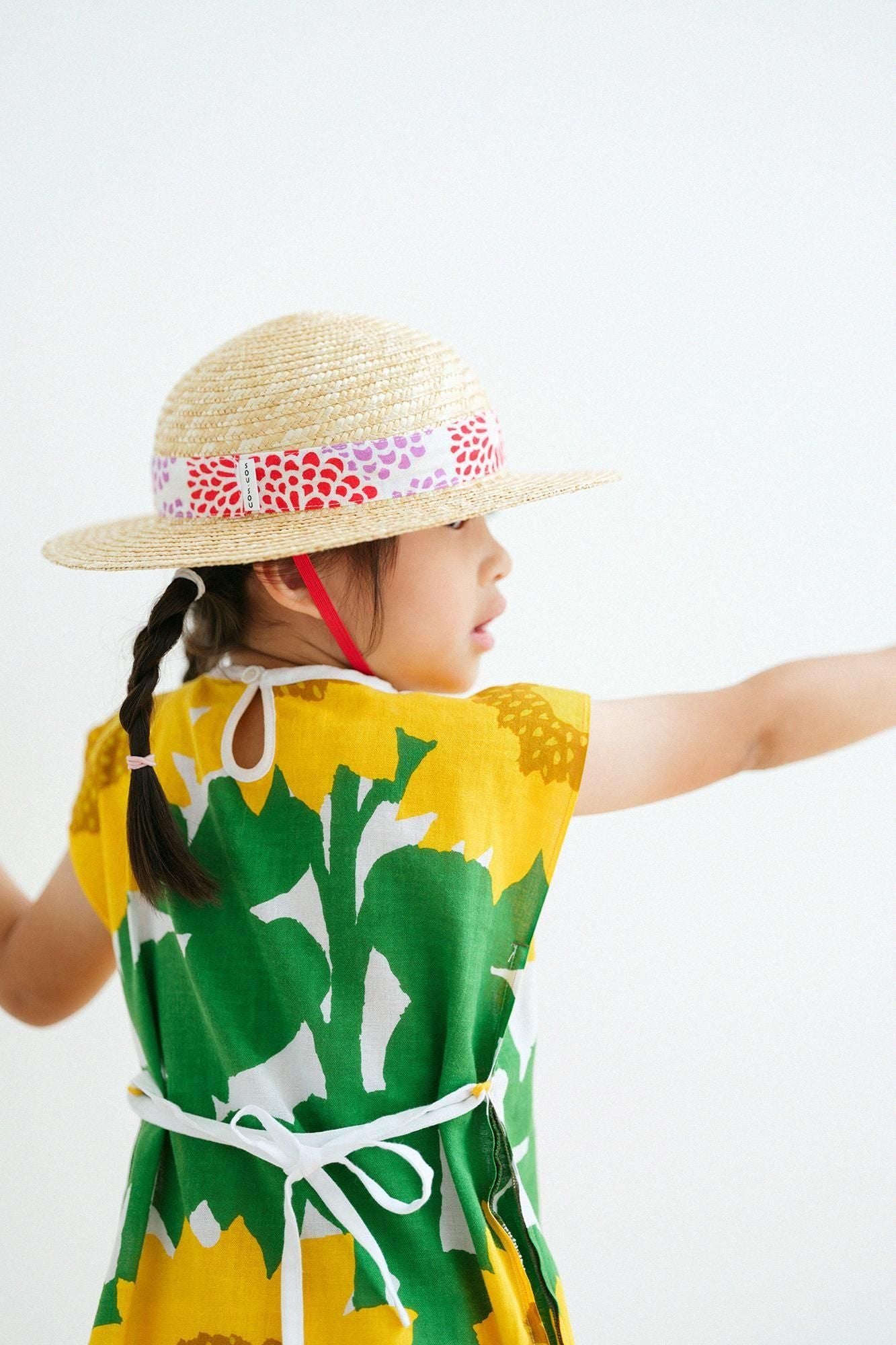 ●伊勢木棉洋裝/向日葵