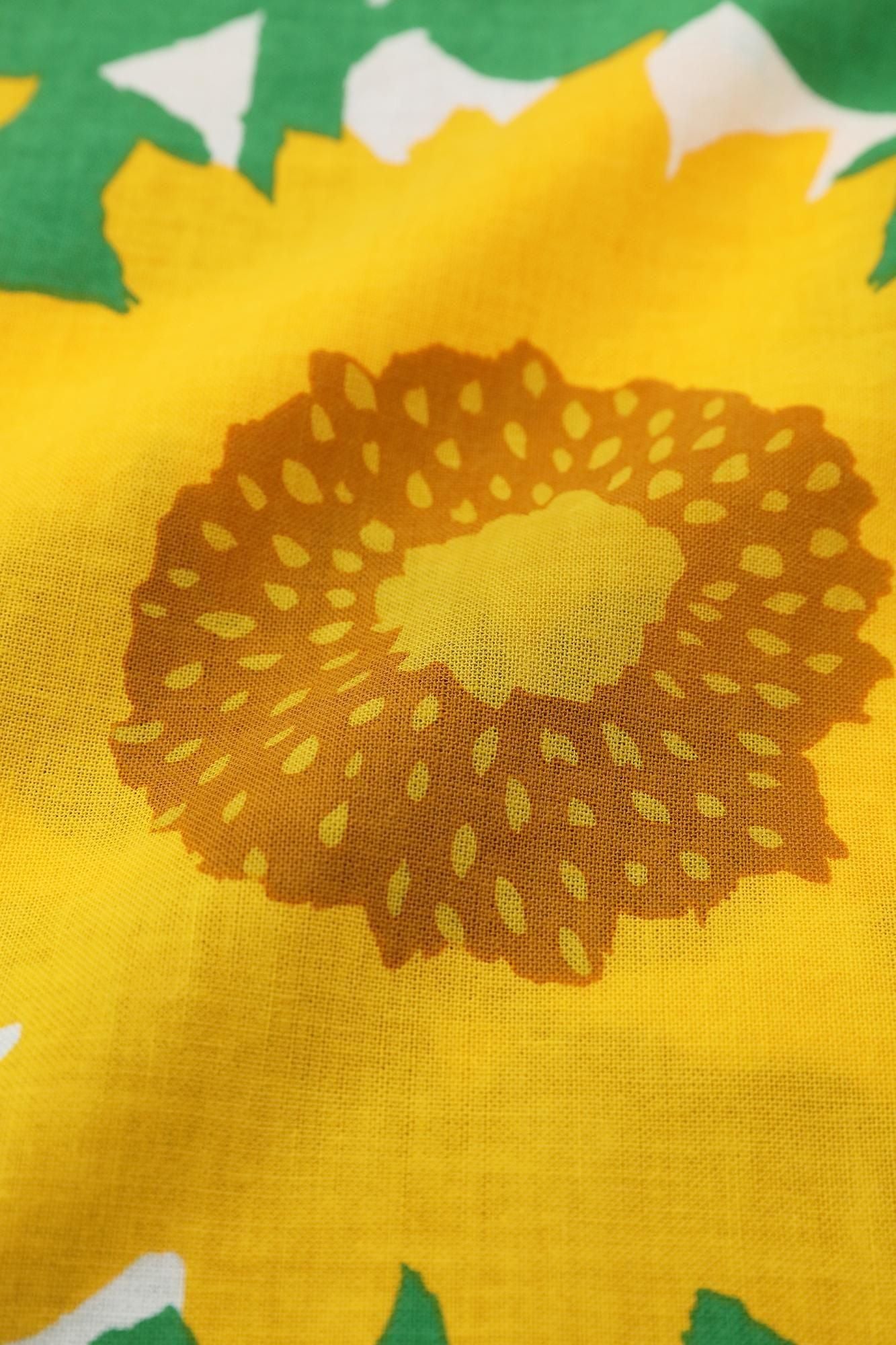 ●伊勢木棉洋裝/向日葵