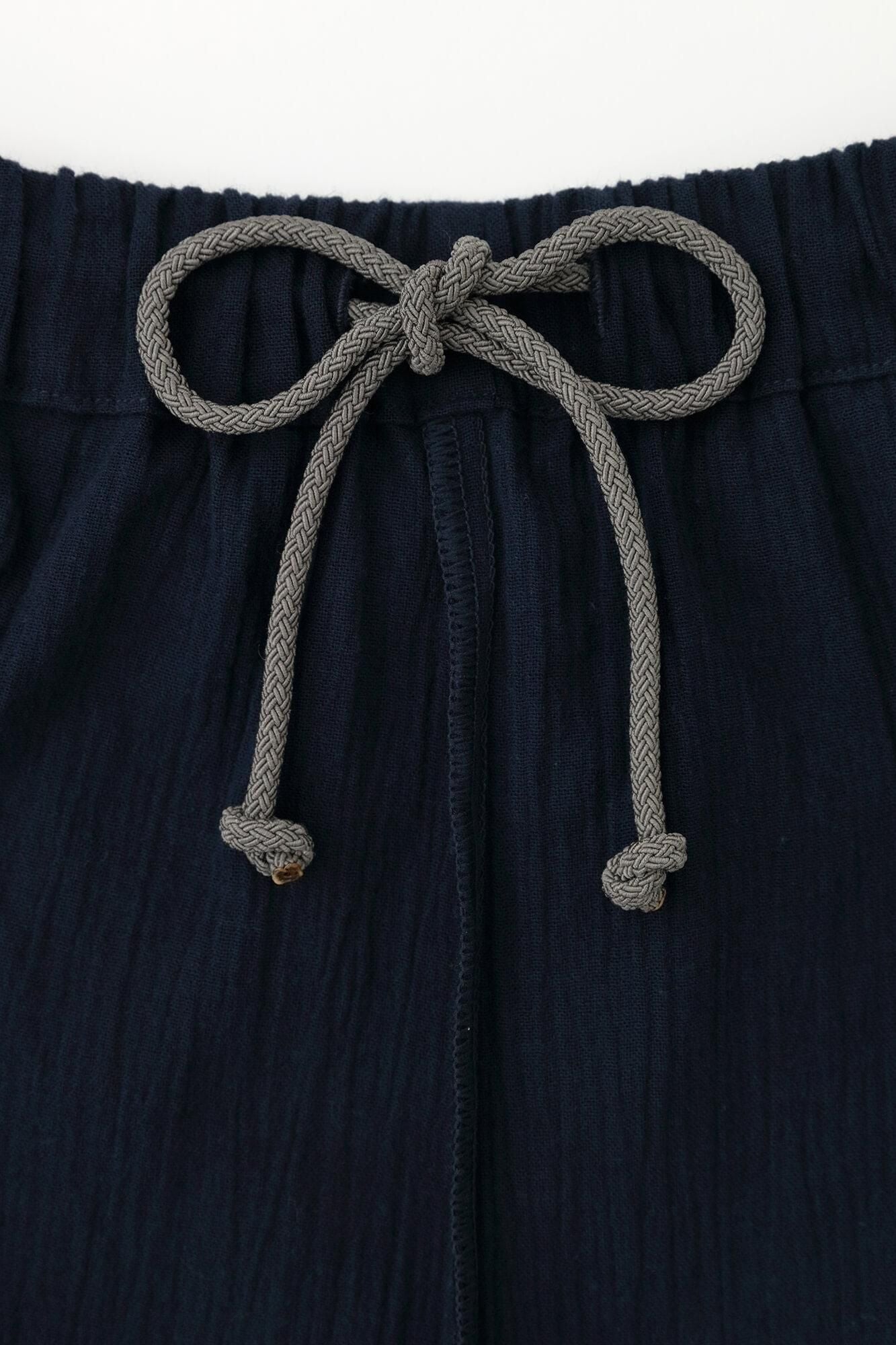 Takashima Chiku 20/20 Hironari Monpe Hagi-Length / Navy Blue (Tomekon)