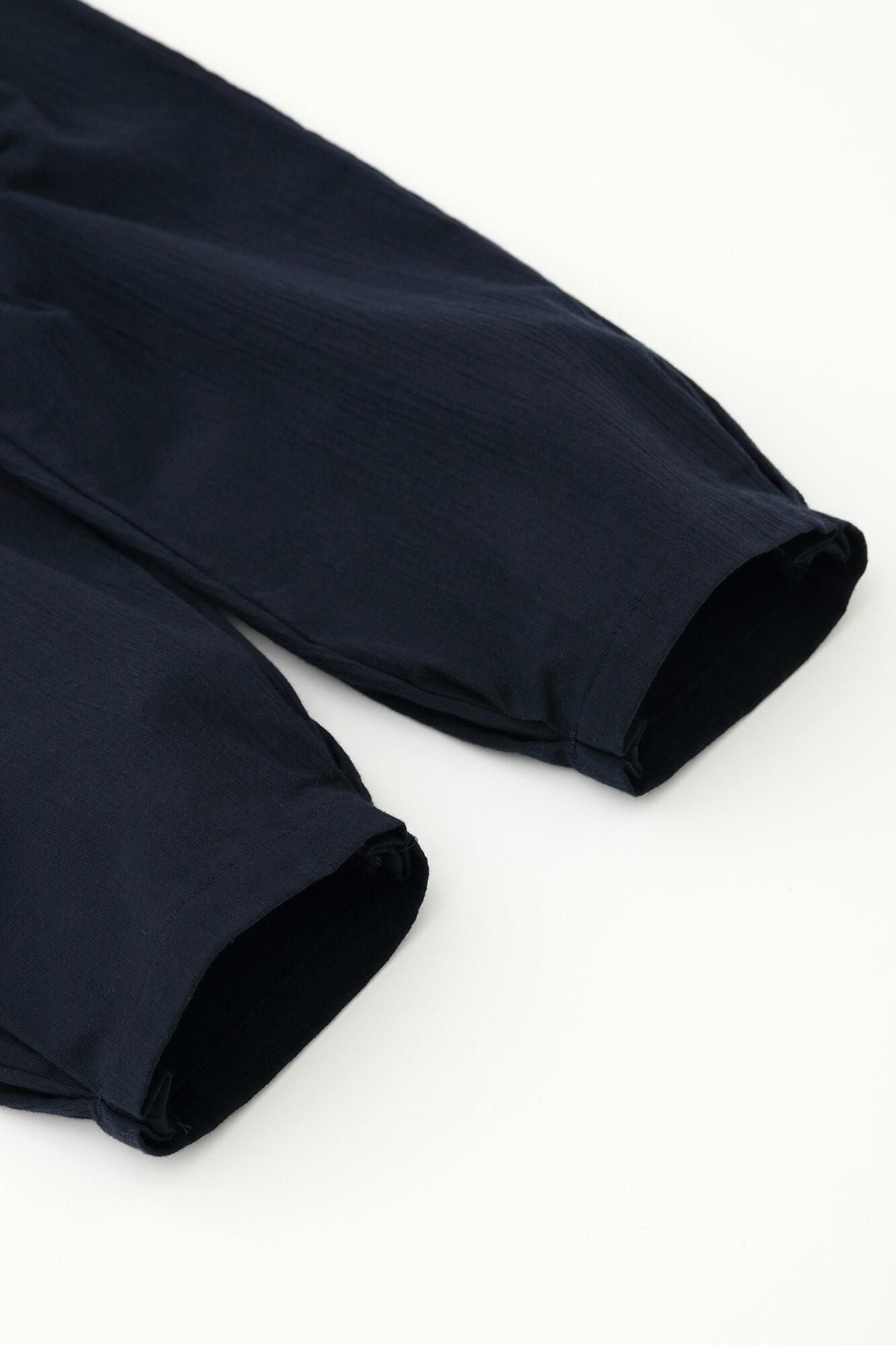 Chizimi Cotton 20/20 Monpe Workers Pants / Dark Blue