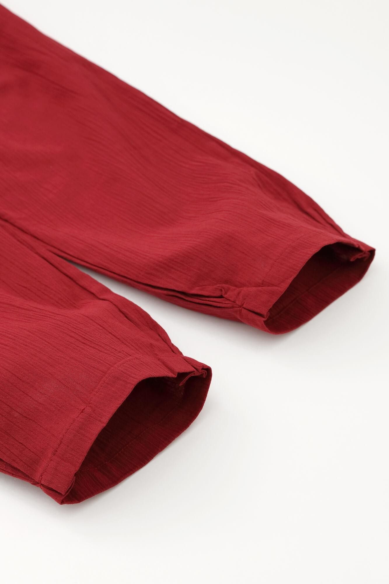 Takashima Jiji 20/20 Folds Monpe/Bernsteinfarbe