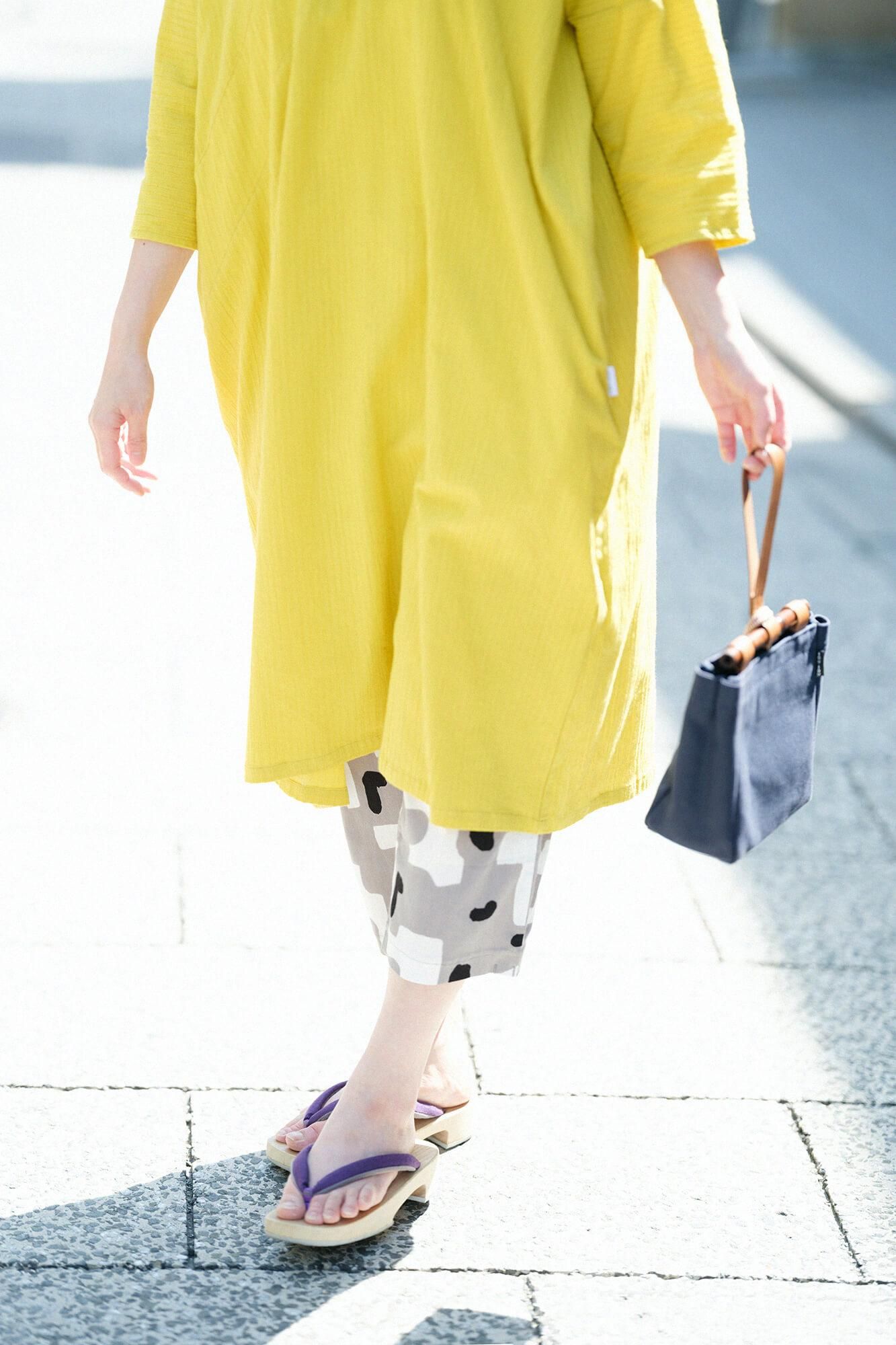 みかも下駄／右近 濃紫（こきむらさき）