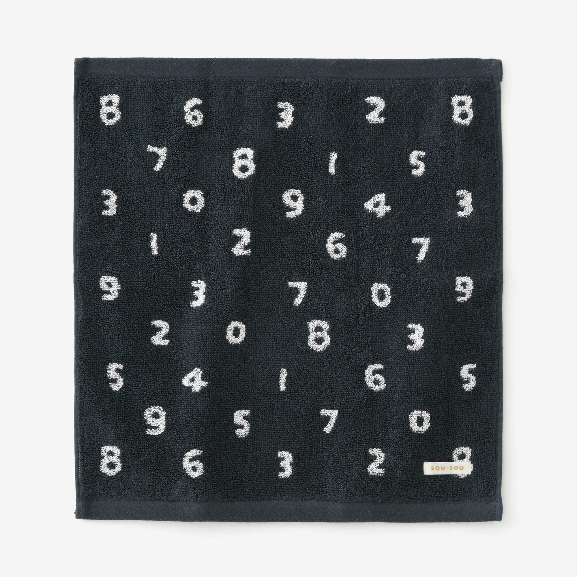 Sou ・ Sou's Imabari Wash Towel / So-Su-u Dark Ink (Kozumi)