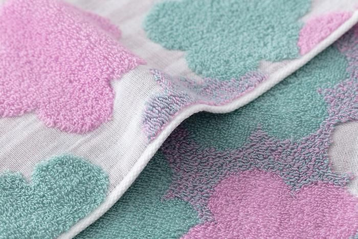 SOU・SOUの今治タオル フェイスタオル／布芝空薔薇（ぬのしばそらばら）