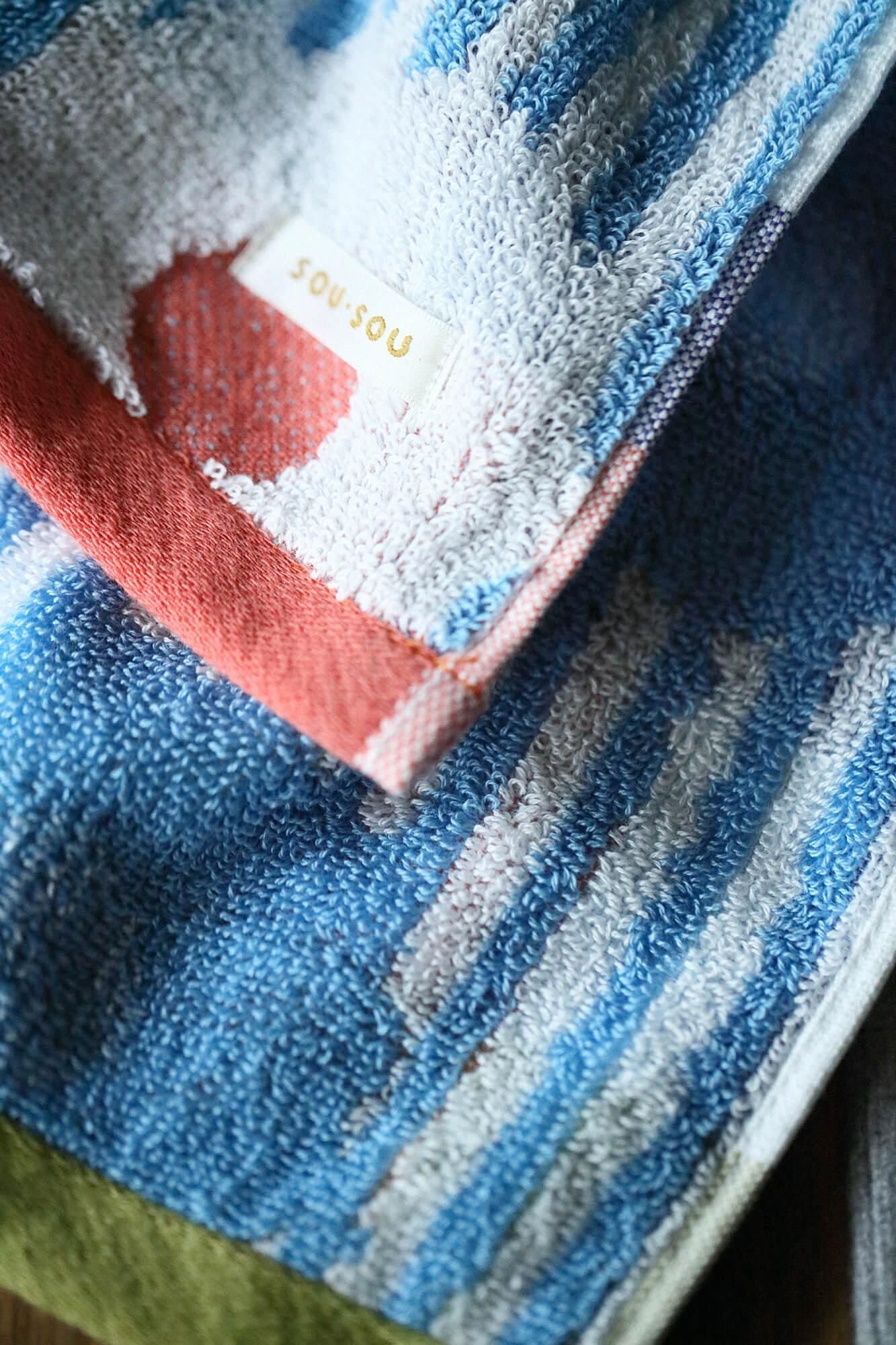 SOU・SOUの今治タオル フェイスタオル／白菊（しらぎく）かれん