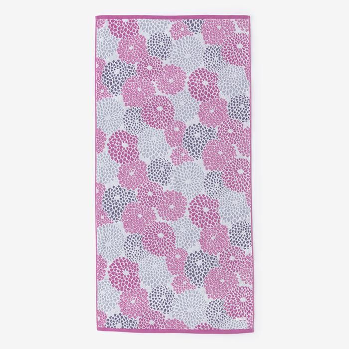 SOU・SOUの今治タオル バスタオル／菊づくし