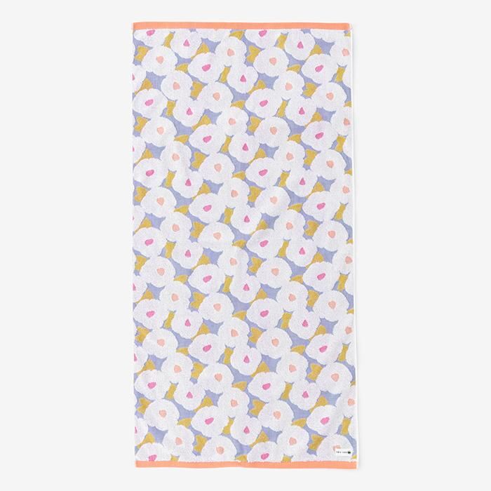 SOU・SOUの今治タオル バスタオル／椿文（つばきもん）