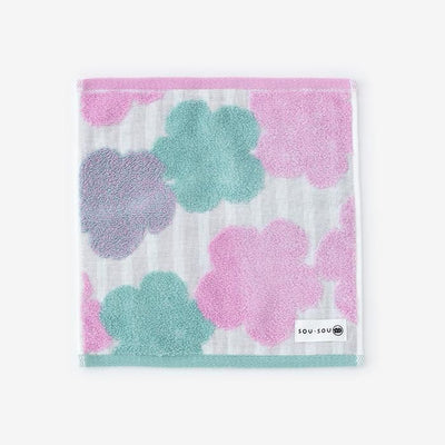 SOU・SOU 今治毛巾 小方巾/布芝空薔薇
