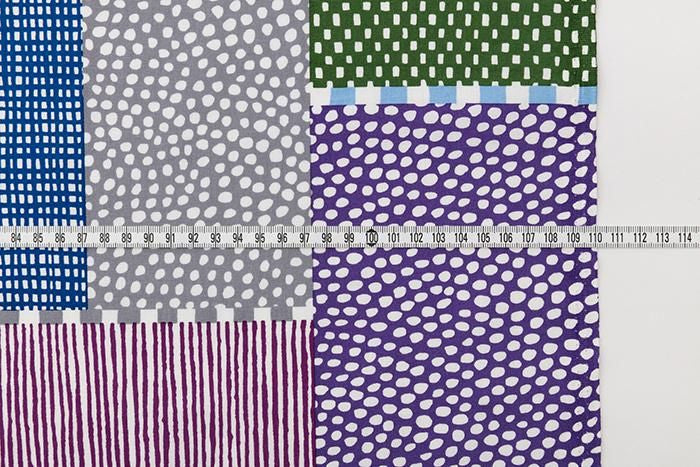 布料剪裁販售 （21號平織棉）／點線 川緣（點線 川緣）＜50厘米