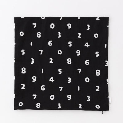 平織り21番手 クッション（座布団）カバー／SO-SU-U 濡羽色（ぬればいろ）【※お届けに約3週間】