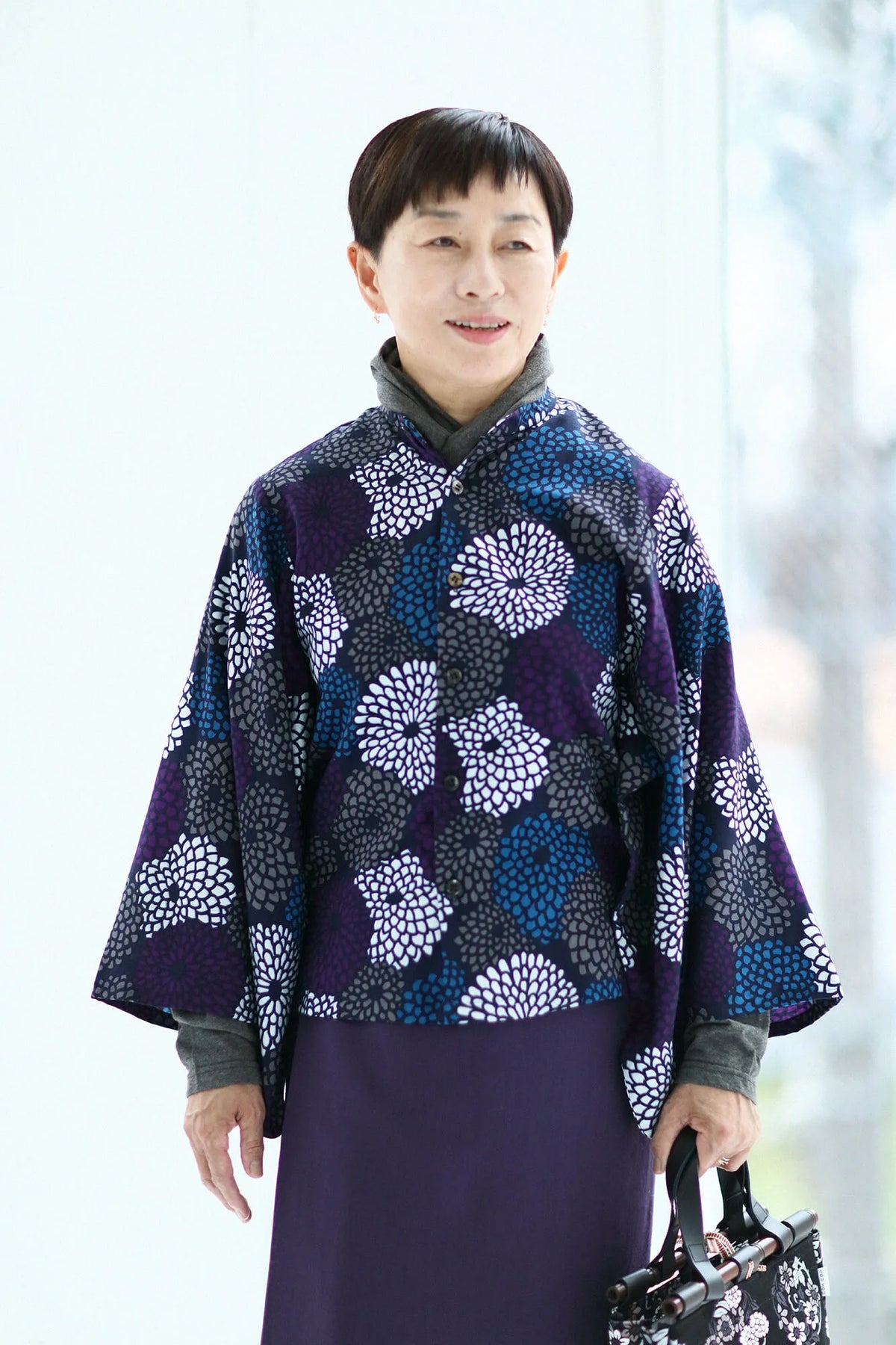 【9月22日頃発送予定】モスリン 草衣 上／菊づくし 夜来