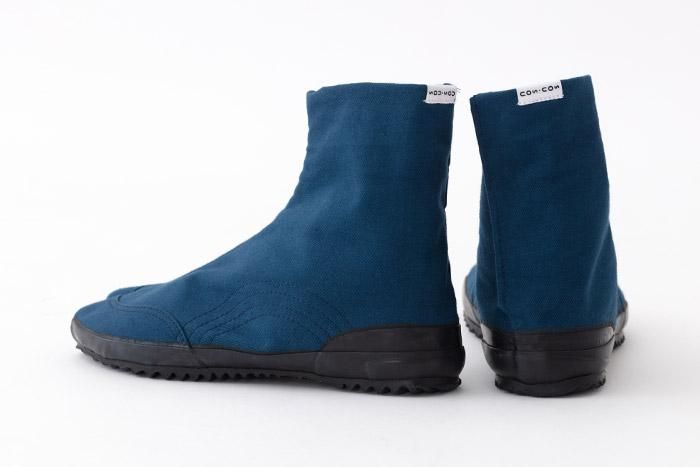 貼付まつり足袋／濃紺×菊づくし（のうこん×きく）