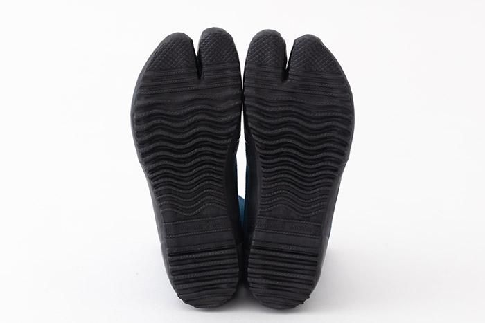 Festival collé Tabi chaussettes / Dark Navy x Chrysanthemum (Noukon x Kiku)