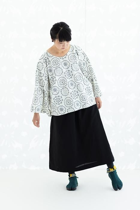 Festival Split Toe Tabi Shoes / Dark Green×Wooden Mosaic