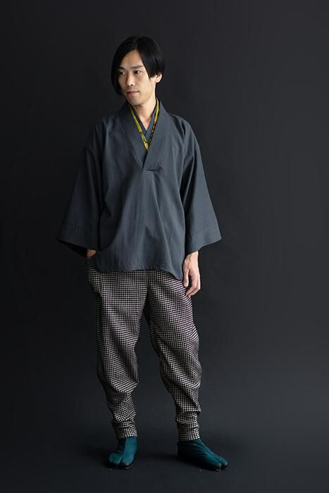 Festival Split Toe Tabi Shoes / Dark Green×Wooden Mosaic