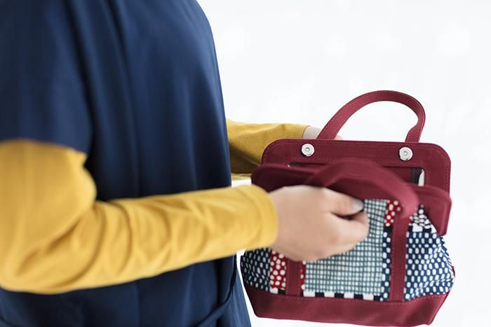 SOU・SOU× y'saccs 토트 가마 작은/마가사네