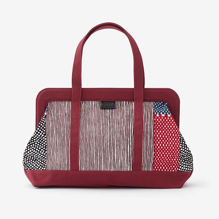 SOU・SOU × Y'SACCS Tote Bag Large / Lines and Dots