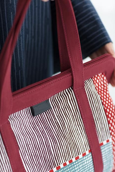 SOU・SOU × Y'SACCS Tote Bag Large / Lines and Dots