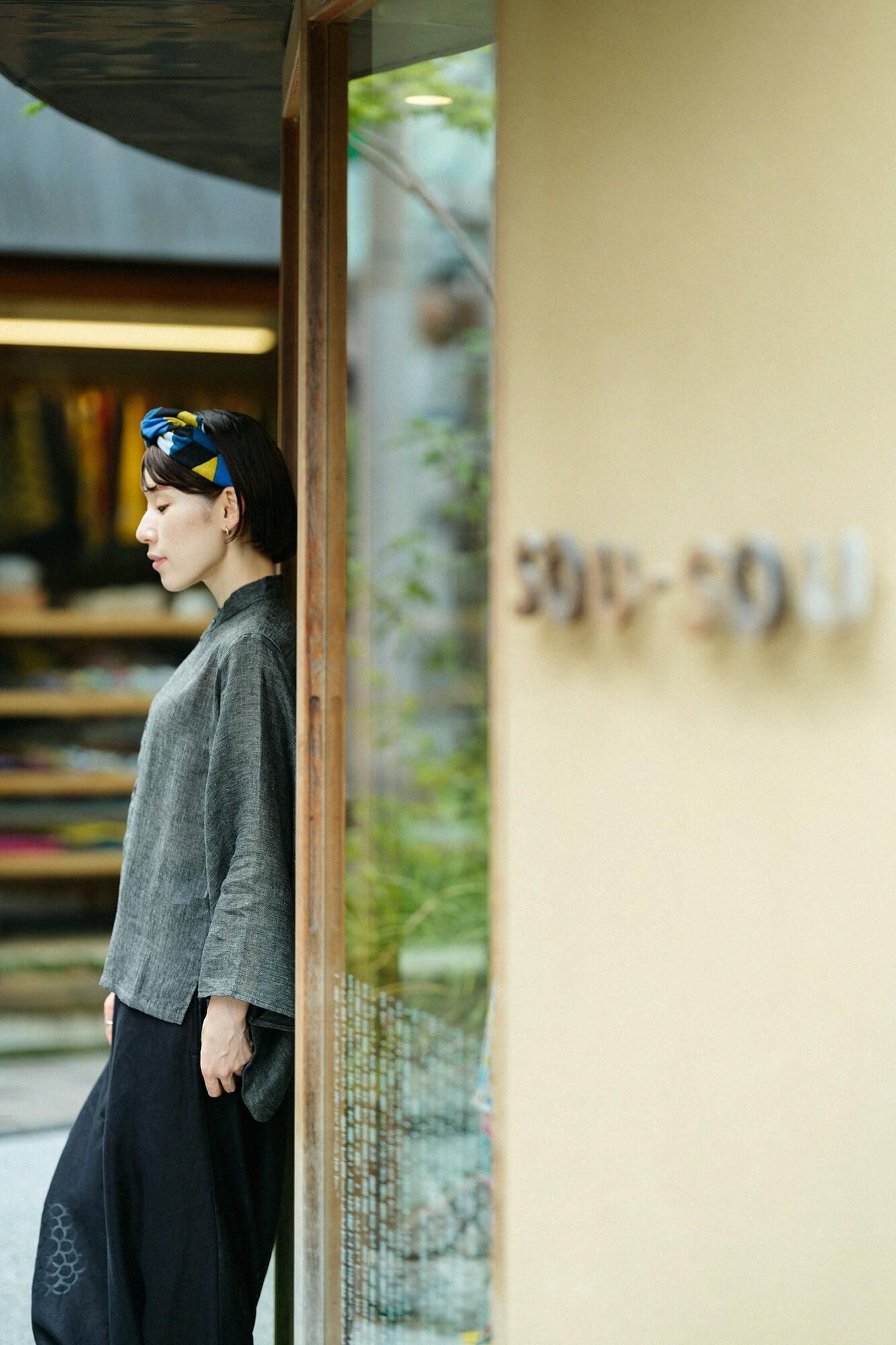 Ise cotton textile tenugui / différent