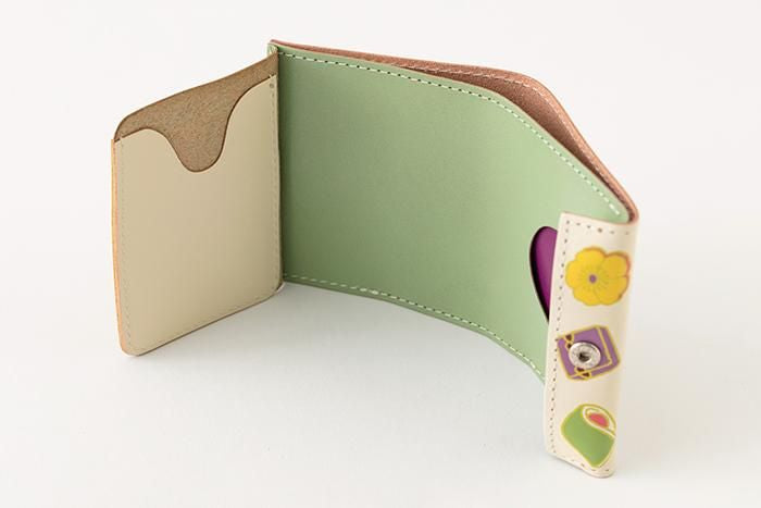 SOU・SOU×QUATRO GATS 手掌錢包/和菓子​ ​