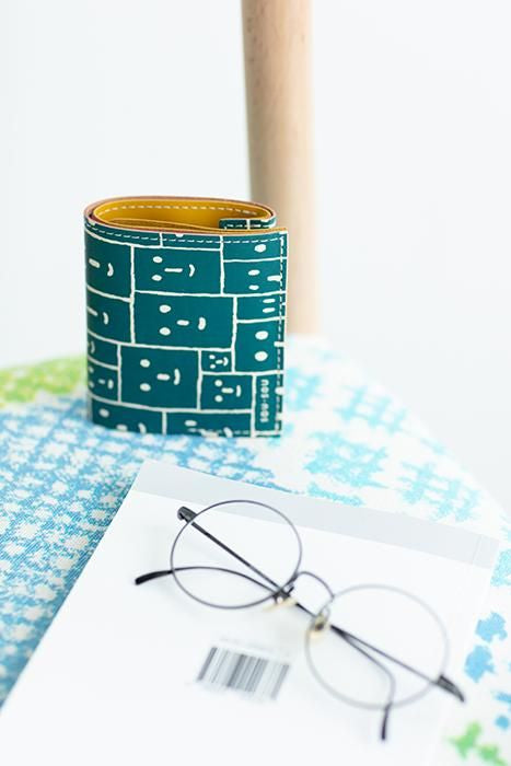 SOU・SOU×arToLogaTsutsu Smallwallet. /Smile Faces（Smile Faces）