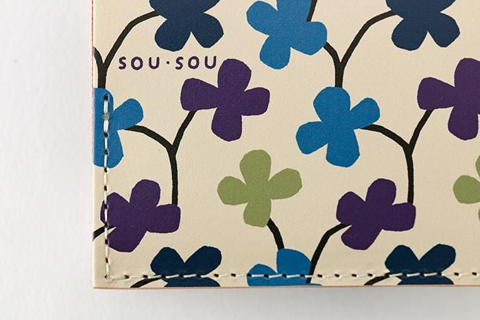 SOU・SOU×QUATRO GATS 手掌錢包/花遊​ ​