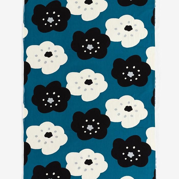 Textile(Chizimi cotton Sakao Orimono）／Smile Blue(Hana Dairo)＜50cm＞