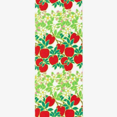 Textile sold in cuts (Ise-cotton Handkerchief) / Apple Field＜50cm＞