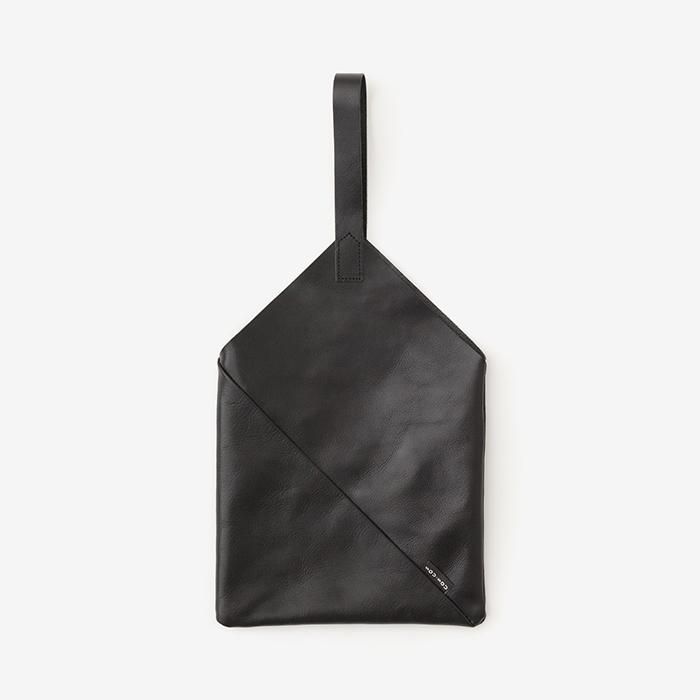 革 一切袋（かわ いっさいぶくろ）／鉄紺（てつこん）
