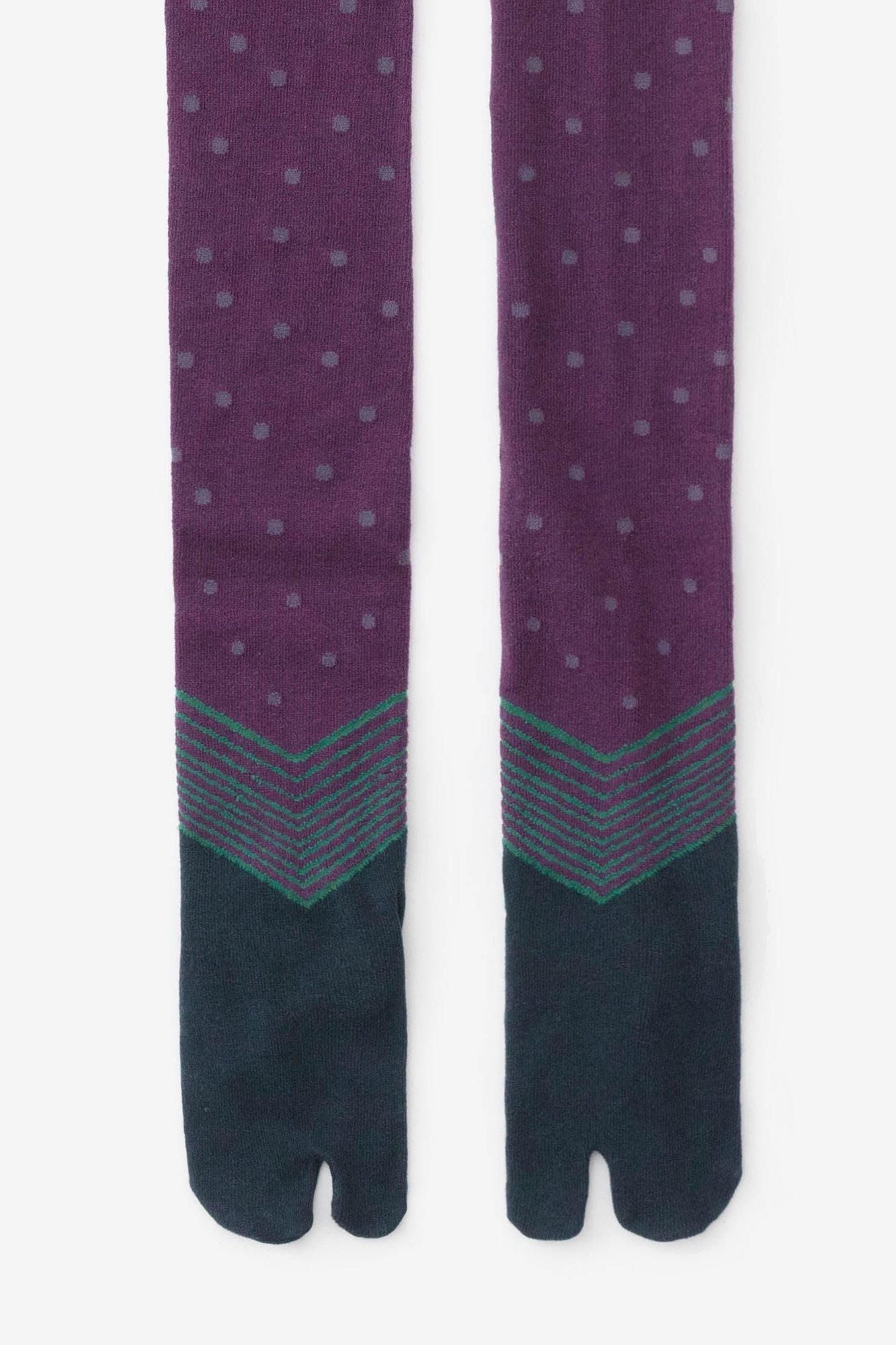 Tabi Tights／Kabuki Reddish Purple