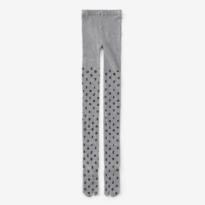 Tabi Tights／SO-SU-U Light Ink Grey