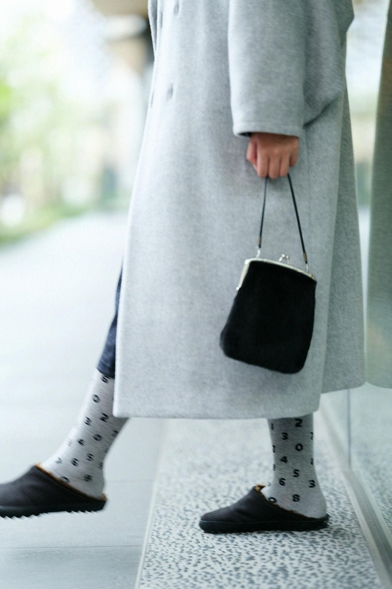 Tabi Tights／SO-SU-U Light Ink Grey