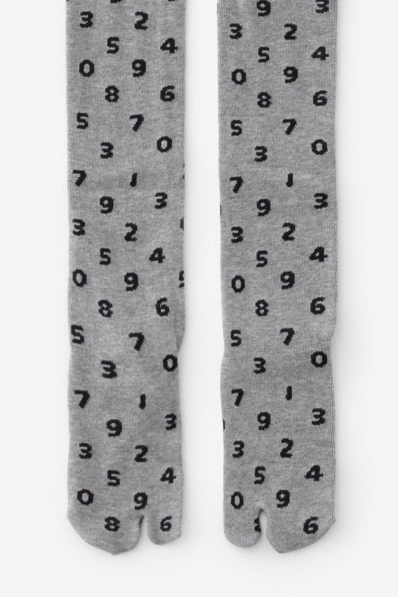 Tabi Tights／SO-SU-U Light Ink Grey