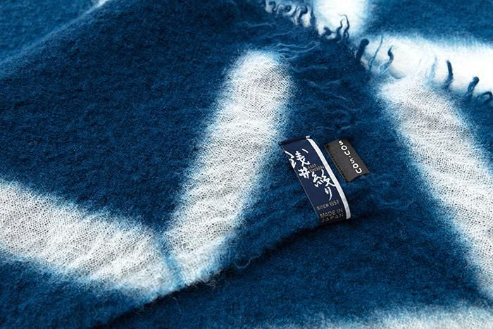 [仅在网络上提供] 浅井绞 (Shukuju) 披肩/板岛 (Ijime)