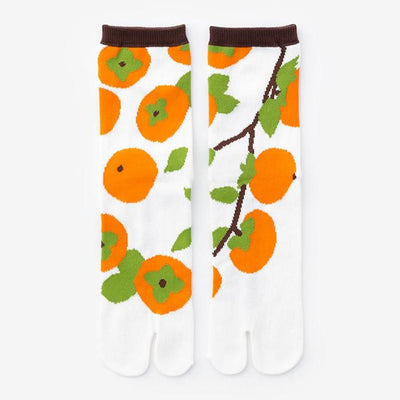 足袋下（普通丈）／柿（かき） 【男・女性用】