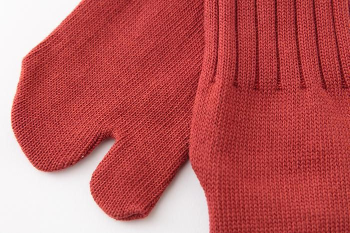 Rippstricksocken (normale Länge) / dunkelbraun [für Damen und Herren]