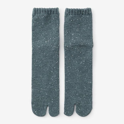 Shimofuri Tenjiku Tabi-Unterteil (normale Länge)/Blaugrau [Für Männer und Frauen]