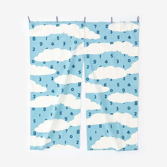 ISE Cotton Tenugui Noren 2 Largeurs / So-Su-U Zuiun