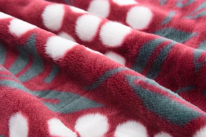 SOU・SOU×丸眞 小蓋毯／南天竹