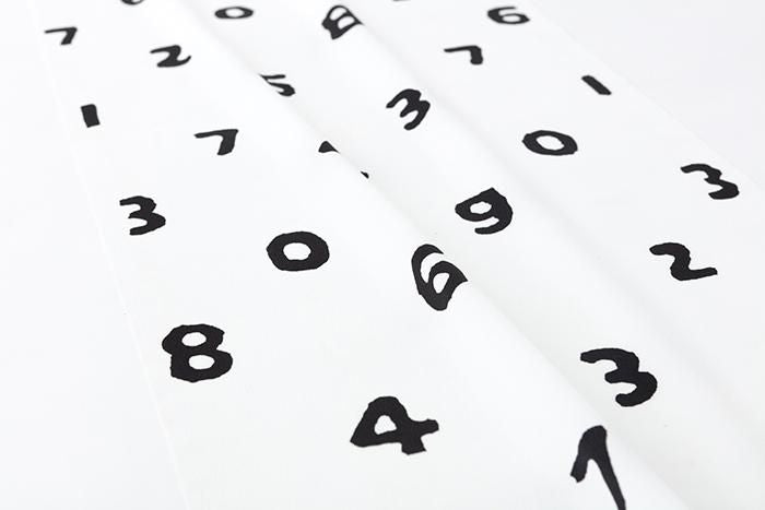 SOU・SOU×京都丸紅 汗衫（布料）／SO-SU-U十數 大 白色×黑色