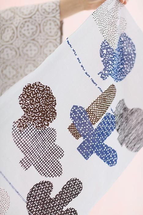 Ise Momen Textil-Tenugui/Speertaschenmuster