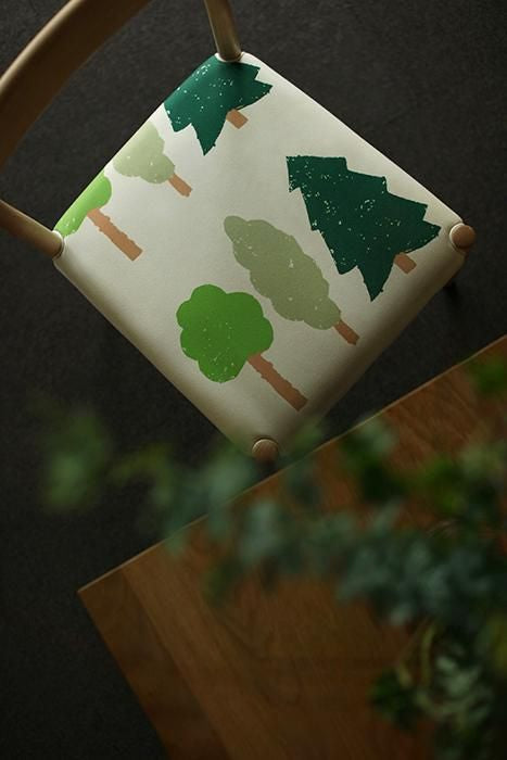 Sou ・ Sou × Coccole Tino Chair / Forest Story [※ livraison d'environ 1 à 3 mois]