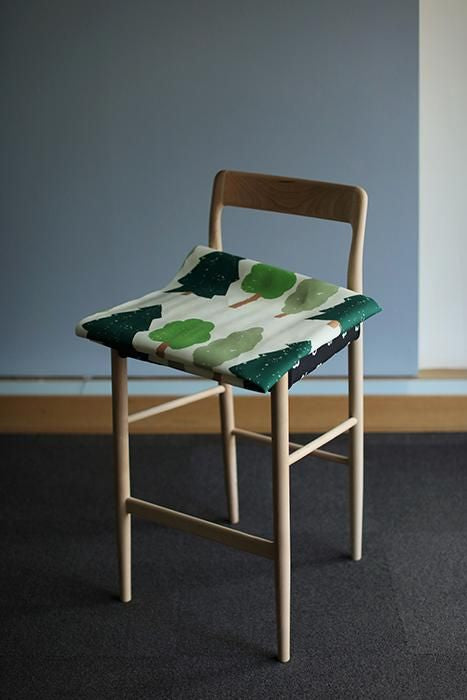 SOU・SOU×Coccole Tino Counter Chair／Forest Story【※Delivery in 1～3 months】