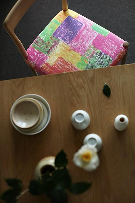 Sou ・ Sou × Coccole Tino Chair / Flower Field [※ livraison d'environ 1 à 3 mois]