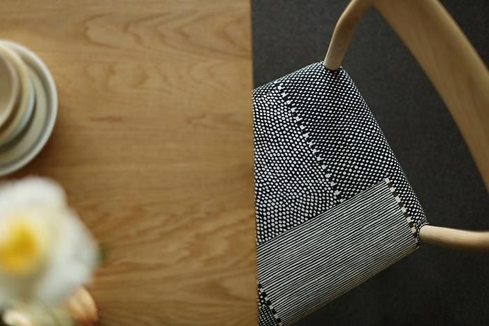 SOU・SOU×Coccole Tino Chair/Magasane Couleur encre [*La livraison prend environ 1 à 3 mois]