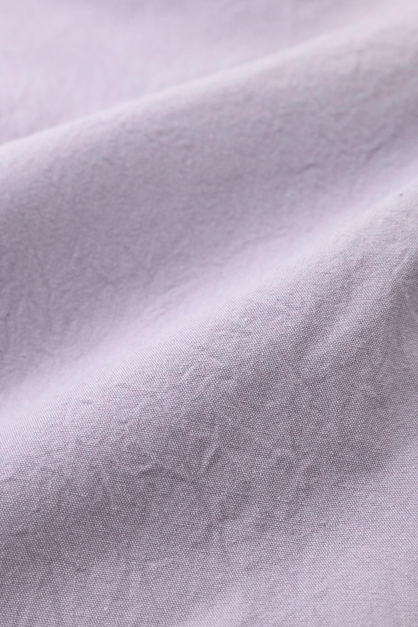 Ise-cotton 20/20 Wide-legged Pants Short Length / Pastel Purple